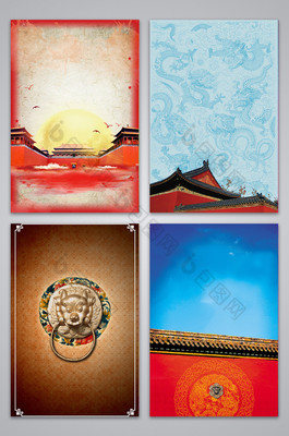 魅力古都，創意無限 北京旅游背景設計圖與廣告視覺策略